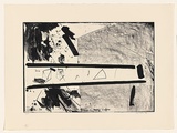 Title: bTable 76 (Homage a' Franz Kafka) | Date: 1976 | Technique: b'lithograph, printed in black ink, from one stone'