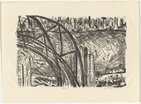 Artist: Boag, Yvonne. | Title: Sydney | Date: 1986 | Technique: lithograph, printed in black ink, from one stone | Copyright: © Yvonne Boag