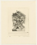 Artist: SELLBACH, Udo | Title: not titled | Date: 1960-80 | Technique: etching