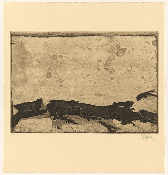 Artist: b'SCHMEISSER, Jorg' | Title: b'Dead tree' | Date: 1978 | Technique: b'softground, aquatint and etching, printed in brown ink, from one plate' | Copyright: b'\xc2\xa9 J\xc3\xb6rg Schmeisser'