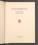 Title: Colombine. | Date: 1920 | Technique: etching, printed in black ink, from one copper plate; letter press text