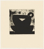 Artist: Placek, Wes. | Title: Coffee I | Date: 1993 | Technique: etching, printed in black, from one plate | Copyright: © Wes Placek c/- Wesart, Melbourne