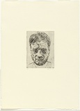 Artist: PARR, Mike | Title: Organon I | Date: 1987 | Technique: etching, printed in black ink, from one plate