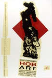 Artist: ARNOLD, Raymond | Title: Contemporary Hob Art. Chameleon Contemporary Art Space: Victor Meertens Artist in residence | Date: 1989 | Technique: screenprint, printed in colour, from four stencils