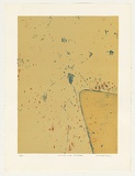 Artist: WILLIAMS, Fred | Title: Werribee Gorge landscape | Date: 1977-78 | Technique: lithograph, printed in colour, from four zinc plates | Copyright: © Fred Williams Estate
