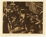 Artist: Crooke, Ray. | Title: Island girl. | Date: 1972 | Technique: screenprint, printed in colour, from two stencils