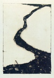 Artist: b'Roberts, Neil.' | Title: b'Lahar 6' | Date: 1991 | Technique: b'pigment-transfer, printed in brown ink, from one bitumen paper plate'