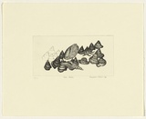 Artist: b'Alfred, Nazareth.' | Title: b'Sea shells' | Date: 1996 | Technique: b'etching, printed in black ink, from one plate'
