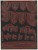 Artist: Petyarre, Gloria. | Title: Awelye (Women dreaming) | Technique: screenprint, printed in colour, from multiple stencils
