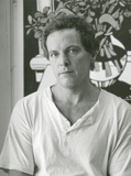 Artist: b'Heath, Gregory.' | Title: b'Portrait of David Preston, Australian painter and printmaker, 1990' | Date: 1990