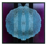 Artist: EWINS, Rod | Title: not titled [mandala]. | Date: 1975 | Technique: relief-etching, screenprint
