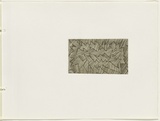 Artist: b'JACKS, Robert' | Title: b'not titled [abstract linear composition]. [leaf 34 : recto]' | Date: 1978 | Technique: b'etching, printed in black ink, from one plate'