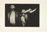 Artist: James, Garry. | Title: Orbit room | Date: 1991, January | Technique: etching printed in black ink with plate-tone, from one plate