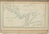 Artist: b'Ham Brothers.' | Title: b'Map of the isthmus of Panama showing the proposed connection of the Pacific and Atlantic oceans.' | Date: 1850 | Technique: b'lithograph, printed in blue/green ink, from one stone'