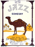 Artist: b'Danko, Aleks.' | Title: b'Jazz concert, Union Theatre' | Date: 1972 | Technique: b'screenprint, printed in colour, from three stencils'