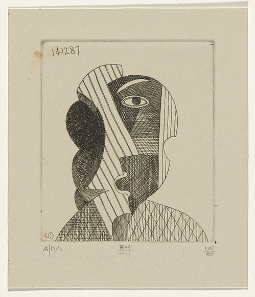 Artist: b'SELLBACH, Udo' | Title: b'not titled' | Date: 1960-80 | Technique: b'etching'