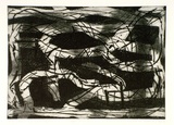 Artist: b'Rooney, Elizabeth.' | Title: b'Night journey' | Date: 1961, November | Technique: b'etching and aquatint, printed in black ink with plate-tone, from one plate'