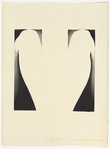 Artist: b'SELLBACH, Udo' | Title: b'Parts and wholes 10' | Date: 1970 | Technique: b'lithograph, printed in black ink, from one stone'