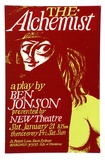 Artist: Shaw, Rod. | Title: New Theatre presents The Alchemist, a comedy by Ben Jonson, directed by Jerome Levy, designed by Cedric Flower. | Date: 1982 | Technique: screenprint, printed in colour, from multiple stencils