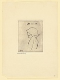 Artist: Brodzky, Horace. | Title: Leginska. | Date: 1919 | Technique: etching, printed in black ink, from one plate