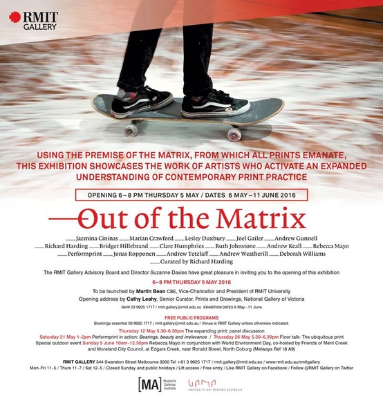 Out of the matrix.