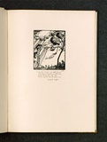 Artist: b'McGrath, Raymond.' | Title: b'(The Wind and the Rain).' | Date: 1925 | Technique: b'wood-engraving, printed in black ink, from one block'