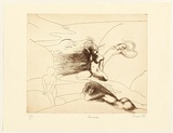 Artist: Shead, Garry. | Title: Anima | Date: 1975 | Technique: etching, printed in brown ink, from one plate | Copyright: © Garry Shead