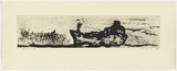 Artist: Senbergs, Jan. | Title: Going south | Date: 1992 | Technique: sugar-lift etching, printed in black ink, from one plate | Copyright: © Jan Senbergs