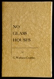 Artist: b'Wallace-Crabbe, Christopher.' | Title: b'No glass houses.' | Date: 1955 | Technique: b'wood-engraving, letterpress'