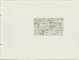 Artist: JACKS, Robert | Title: not titled [abstract linear composition]. [leaf 6 : recto] | Date: 1978 | Technique: etching, printed in black ink, from one plate