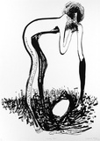 Artist: Meeks, Arone Raymond. | Title: Healing place | Date: 1988 | Technique: lithograph, printed in black ink, from one stone [or plate]