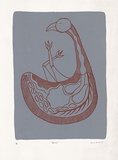 Artist: Clarmont, Sammy. | Title: Nhampi | Date: 1997 | Technique: screenprint, printed in colour, from two stencils