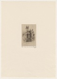 Artist: b'Rees, Lloyd.' | Title: b'Old medical school University of Sydney' | Date: 1922 | Technique: b'etching, printed in brown ink, from one copper plate' | Copyright: b'\xc2\xa9 Alan and Jancis Rees'