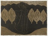 Artist: b'Atkins, Ros.' | Title: b'The other side' | Date: 1994 | Technique: b'woodcut, printed in colour, from two blocks'