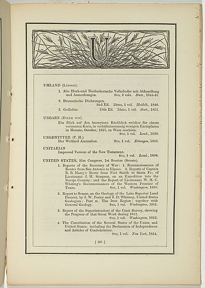 Title: b'not titled [uncinia tenella u].' | Date: 1861 | Technique: b'woodengraving, printed in black ink, from one block'