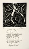 Artist: McGrath, Raymond. | Title: Flying the stroke of dawn | Date: 1928 | Technique: wood-engraving, printed in black ink, from one block