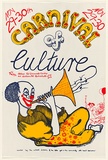 Artist: b'Lightbody, Graham.' | Title: b'Carnival of culture.' | Date: (1980) | Technique: b'screenprint, printed in colour, from three stencils' | Copyright: b'Courtesy Graham Lightbody & Angela Gee'