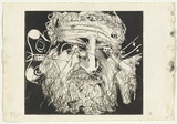 Artist: BOYD, Arthur | Title: Chorus: Invoke with a shout.... | Date: (1970) | Technique: etching and aquatint, printed in black ink, from one plate | Copyright: Reproduced with permission of Bundanon Trust