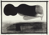 Artist: Blackman, Charles. | Title: Mid-air. | Date: 1966 | Technique: lithograph