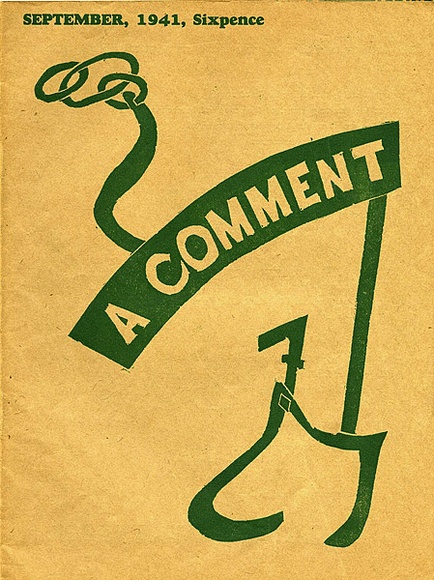 Artist: b'Crozier, Cecily.' | Title: b'A Comment - no.7, September 1941.' | Date: 1942