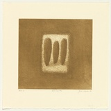 Artist: b'Neilson, Janet.' | Title: b'Still view #2' | Date: 1996, August - September | Technique: b'etching and aquatint, printed in ochre/brown ink, from one plate'