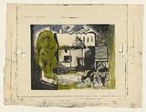 Title: b'House' | Date: c.1958 | Technique: b'lithograph, printed in colour, from three plates'