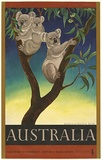 Artist: b'Mayo, Eileen.' | Title: b'Australia (Koala or Native Bear).' | Date: 1956 | Technique: b'lithograph, printed in colour, from multiple screens'