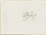 Artist: JACKS, Robert | Title: not titled [abstract linear composition]. [leaf 2 : recto] | Date: 1978 | Technique: etching, printed in black ink, from one plate