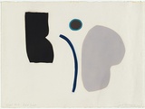 Artist: b'Dawson, Janet.' | Title: b'Stencil no.3.' | Date: 1963 | Technique: b'airbrush stencil, printed in colour, from five paper stencils' | Copyright: b'\xc2\xa9 Janet Dawson. Licensed by VISCOPY, Australia'