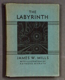 Artist: McGrath, Raymond. | Title: The labyrinth and other poems by James W. Mills, foreword by Patrick Braybrooke, decorations by Raymond McGrath. | Date: 1930 | Technique: 8 wood engravings, printed in black each from one block