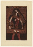 Artist: HANRAHAN, Barbara | Title: America the good | Date: 1964 | Technique: etching, printed in colour from two  plates