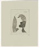 Artist: SELLBACH, Udo | Title: not titled | Date: 1960-80 | Technique: etching