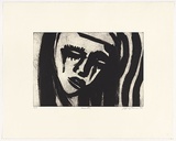 Artist: Harris, Jeffrey. | Title: Beauty | Date: 1999 | Technique: sugar-lift etching, printed in black ink, from one plate