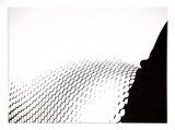 Artist: TWIGG-PATTERSON, Sara | Title: not titled [black and white abstract design] | Date: (1980) | Technique: offset-lithograph, printed in black ink